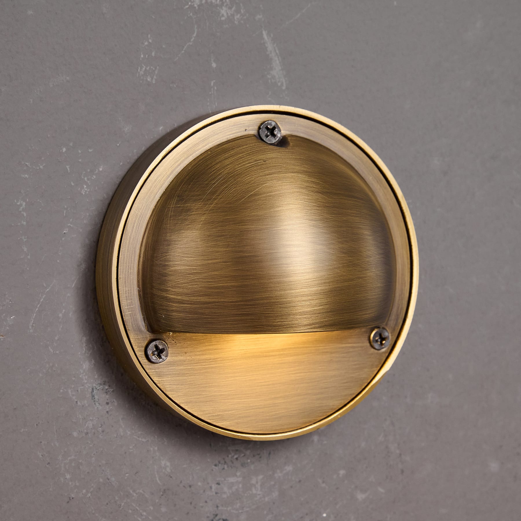 Contemporary Copper Wall Light With Dimmable Tri-Colour Glow — Ashbury Home & Living