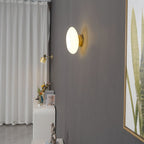 Modern Glass Wall Light With Warm Glass Shades — Ashbury Home & Living