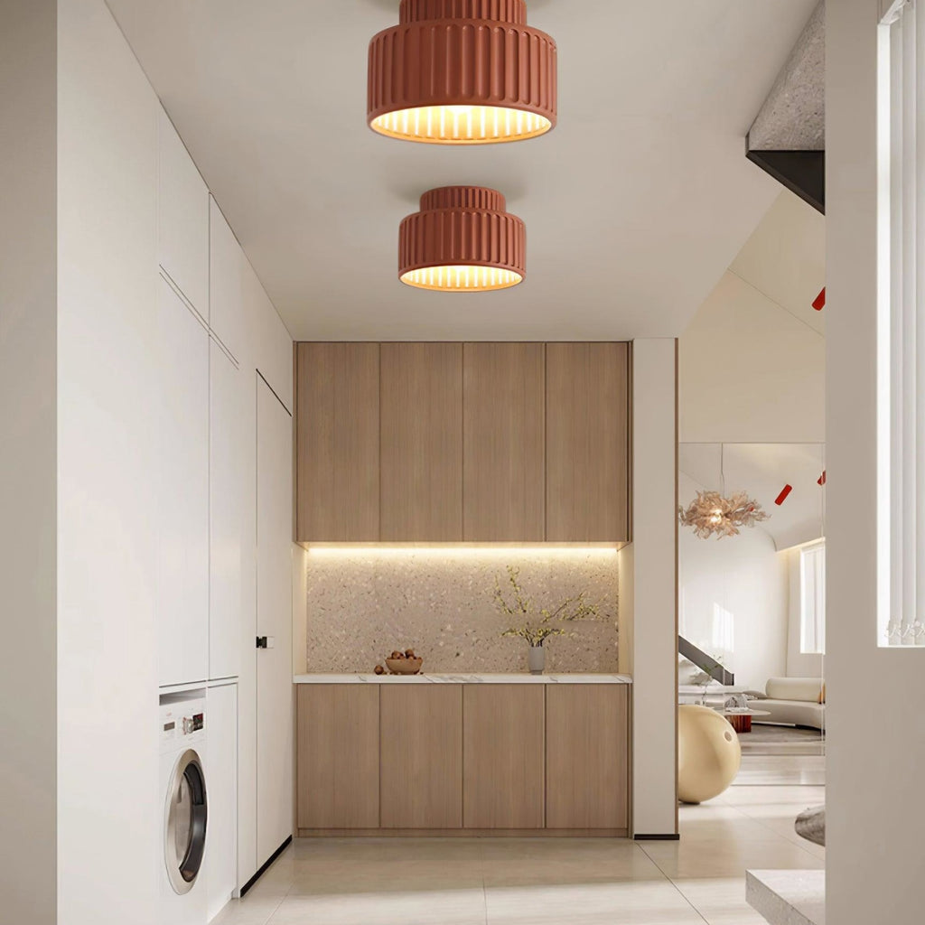 Modern Semi-Flush Ceiling Light for Living Room and Bedroom — Ashbury Home & Living