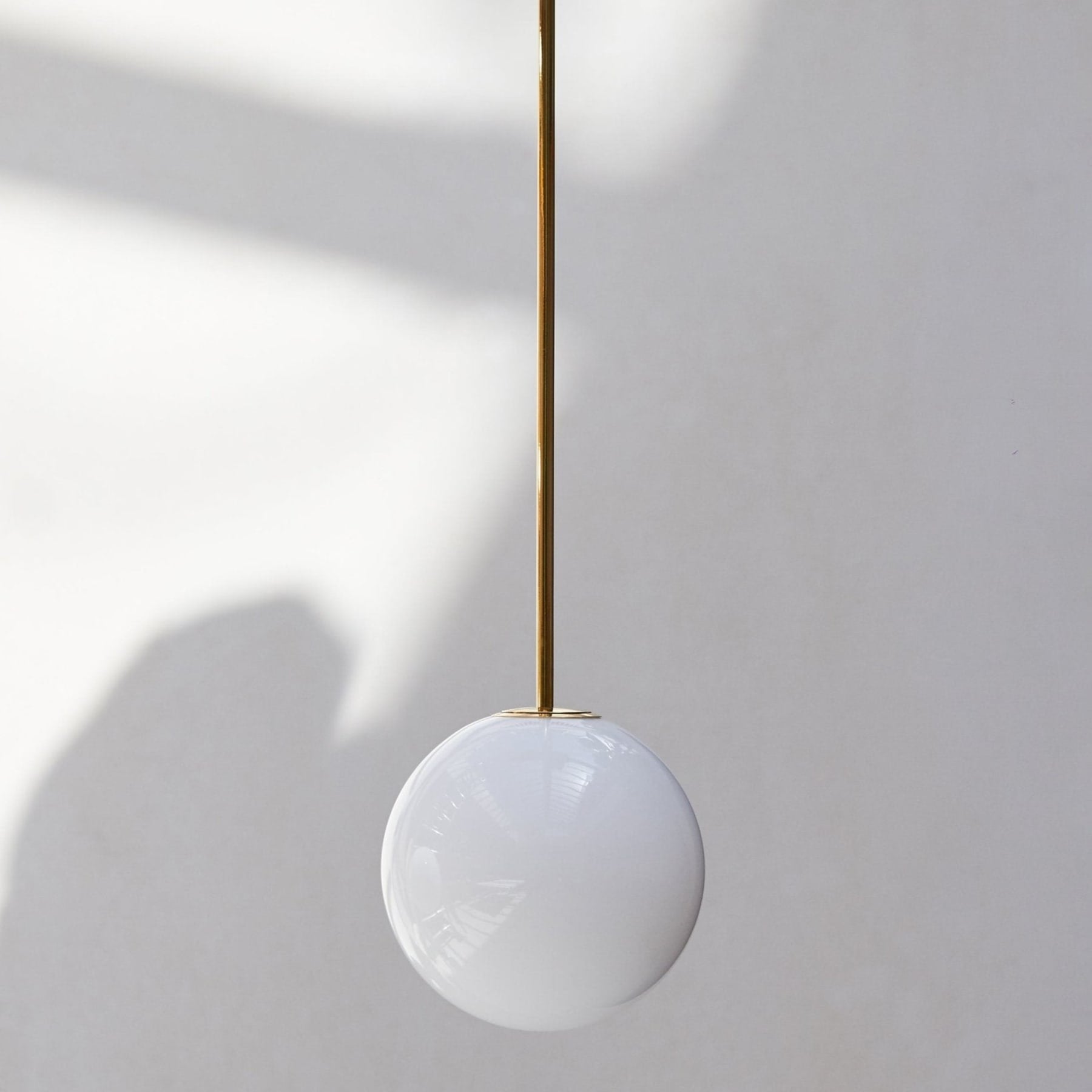 Modern Glass Pendant Light With Integrated LED for Dining Room — Ashbury Home & Living