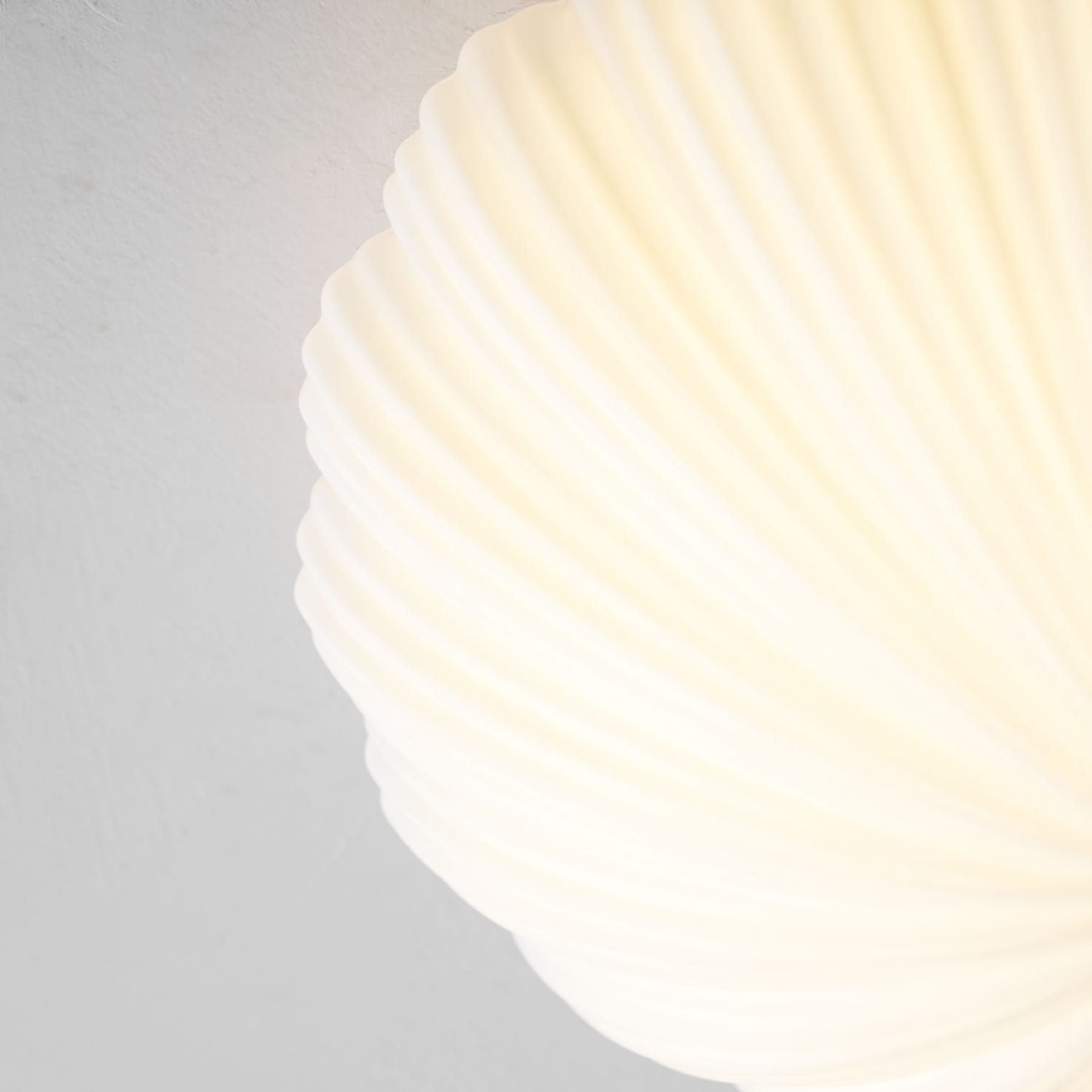 Modern Glass Flush Mount Ceiling Light — Ashbury Home & Living