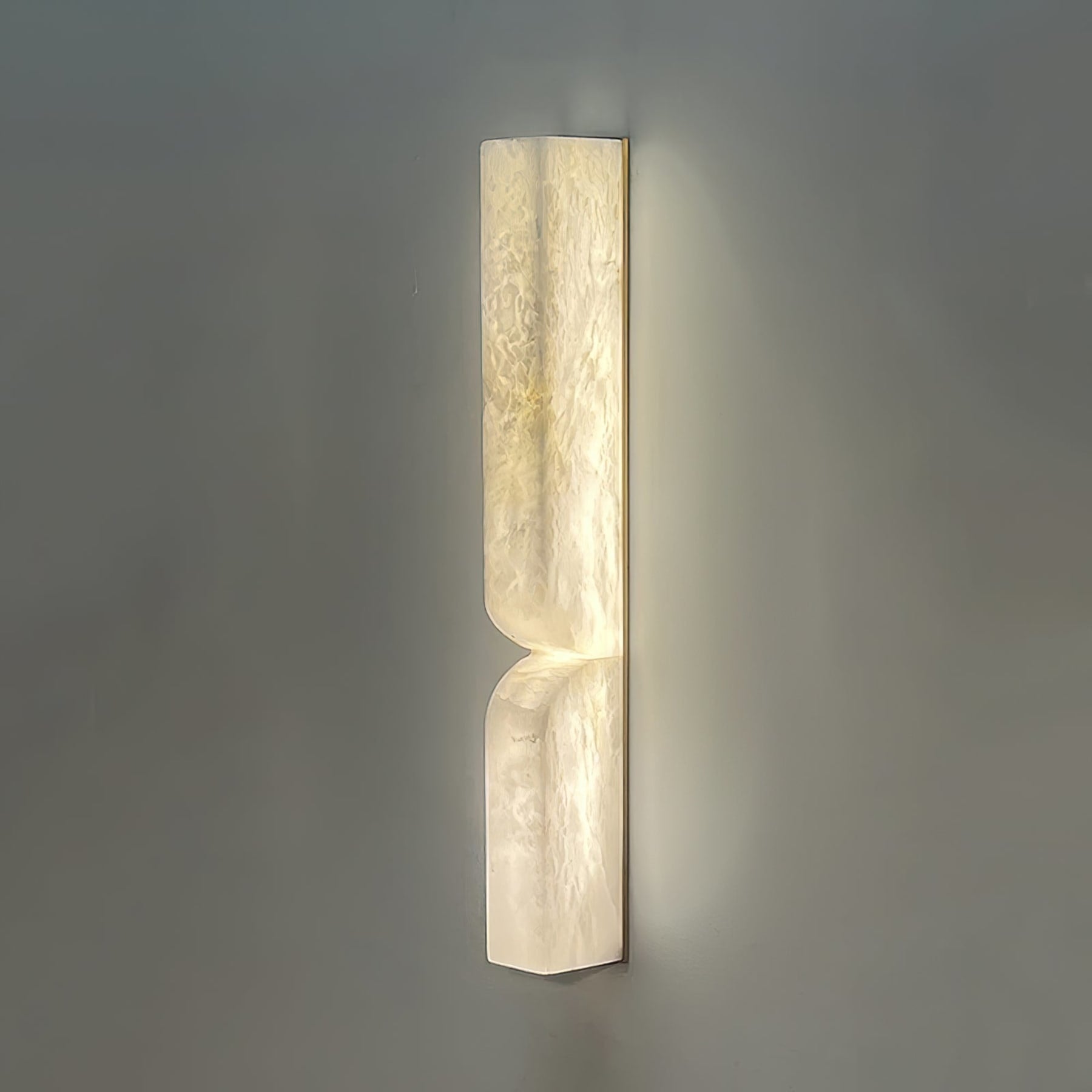 Modern Marble Wall Light With Warm LED Glow for Living Room — Ashbury Home & Living