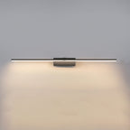 Modern Iron Linear Wall Light With Integrated LED for Hallway — Ashbury Home & Living