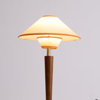 Modern Wood Table Lamp With Fabric Shade for Living Room — Ashbury Home & Living