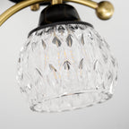 Contemporary Solid Brass Flush Mount Ceiling Light — Ashbury Home & Living