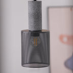 Industrial Concrete Pendant Light With Warm LED Glow — Ashbury Home & Living