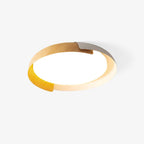 Modern Wood Flush Mount Ceiling Light for Living Room — Ashbury Home & Living