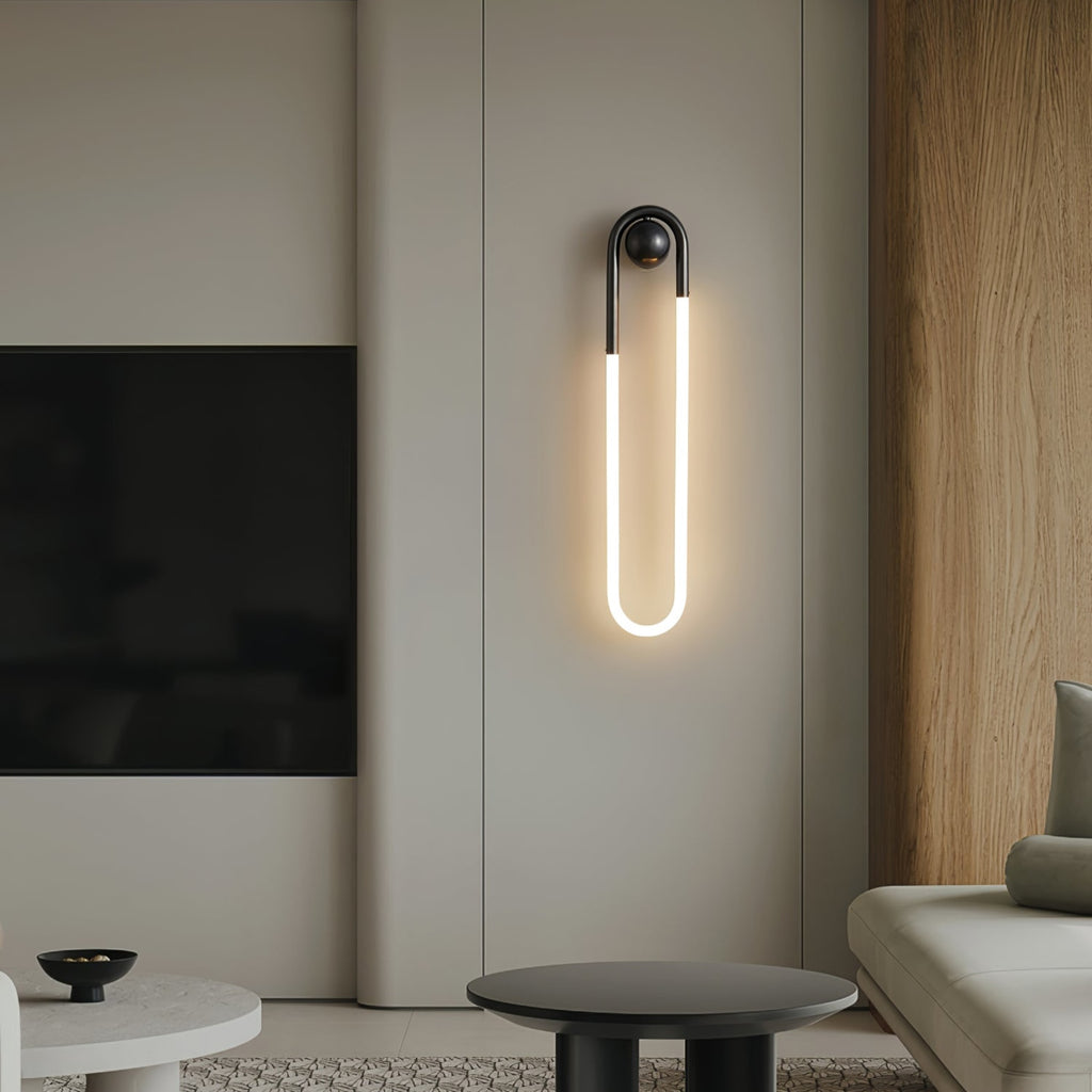 Minimalist Metal Wall Light for Living Room and Bedroom — Ashbury Home & Living