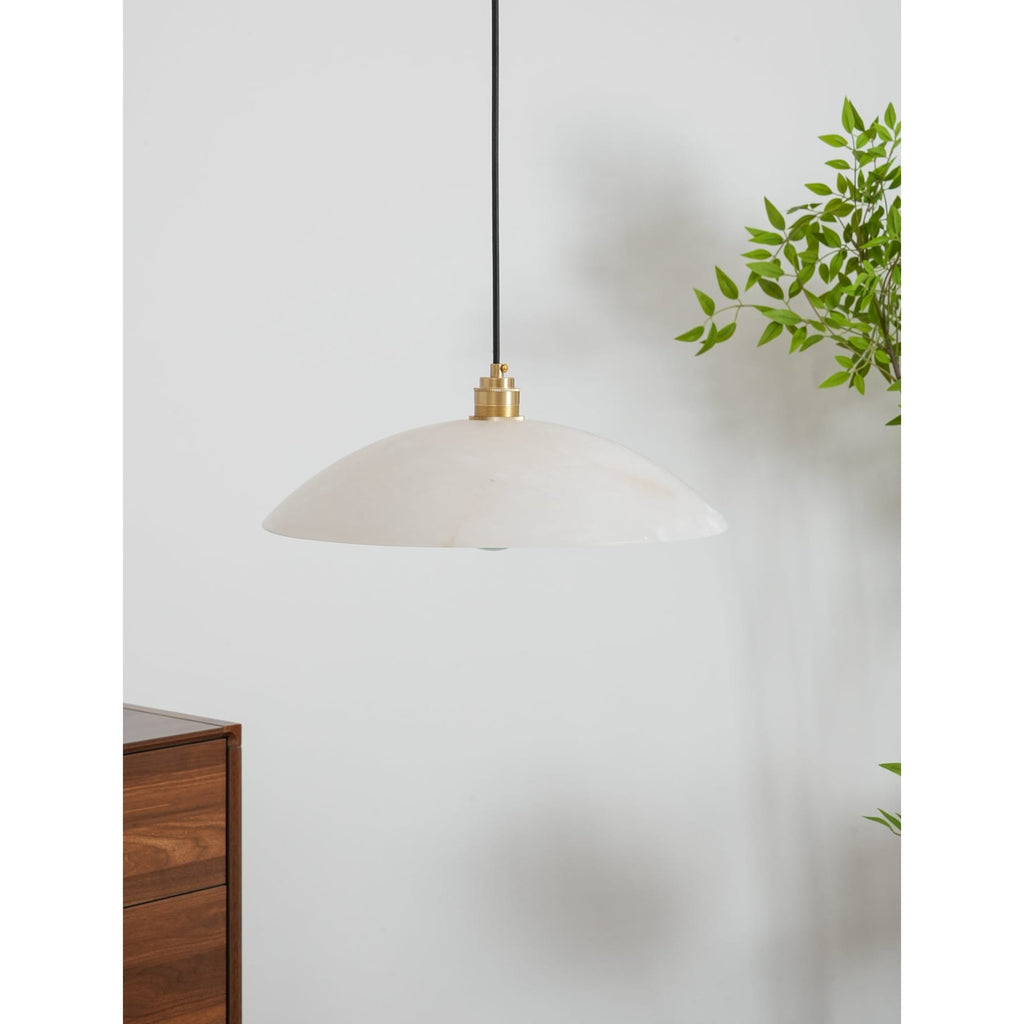 Modern Marble and Copper Pendant Light for Dining Room — Ashbury Home & Living