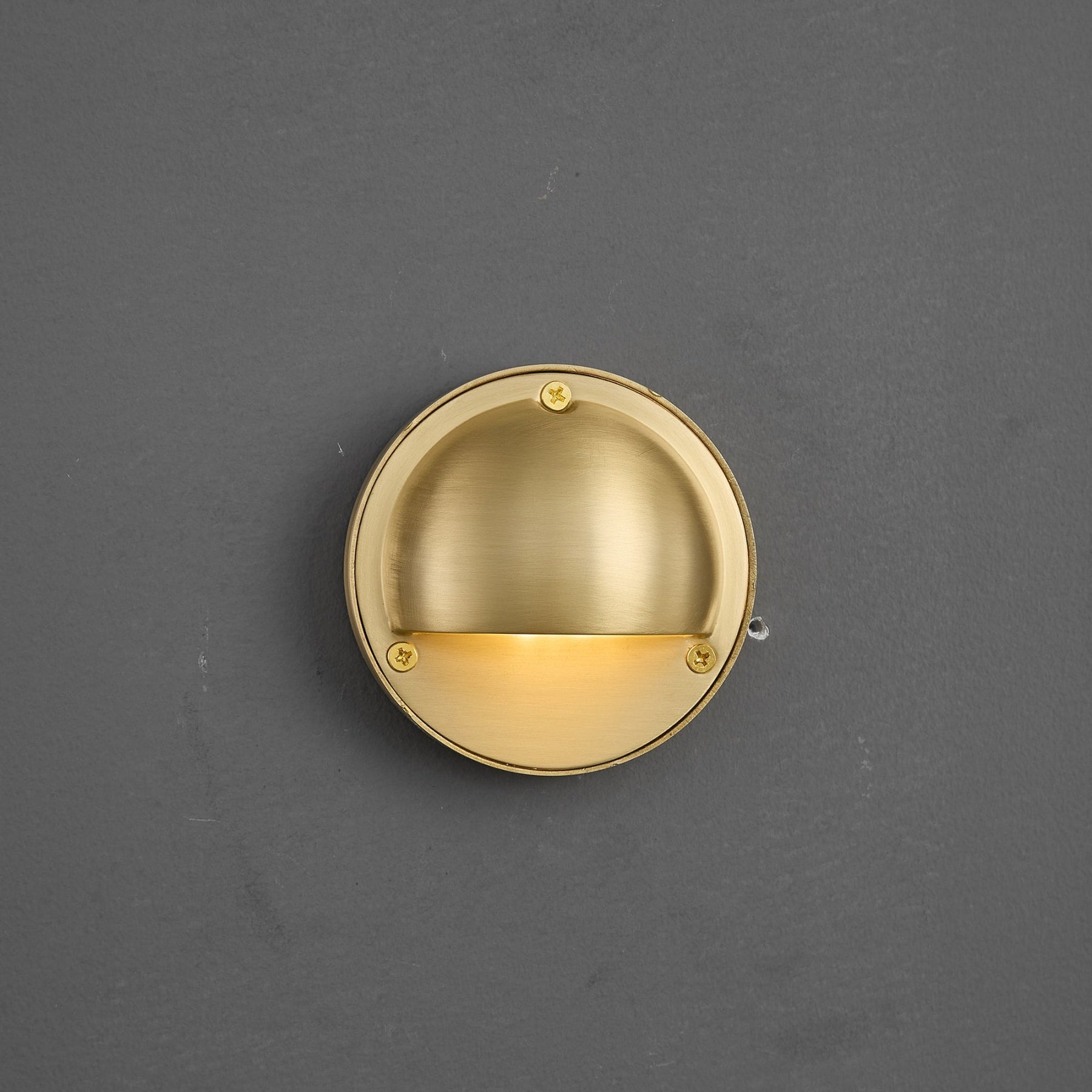 Contemporary Copper Wall Light With Dimmable Tri-Colour Glow — Ashbury Home & Living