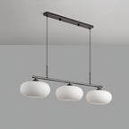Modern Glass Pendant Light With Tri-Colour LED Glow — Ashbury Home & Living