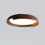 Modern Wood Flush Mount Ceiling Light for Living Room — Ashbury Home & Living