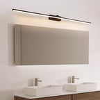 Modern Iron Linear Wall Light With Integrated LED for Hallway — Ashbury Home & Living