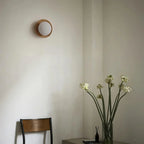 Nordic Natural Wood Wall Light LED Light With Globe Shade