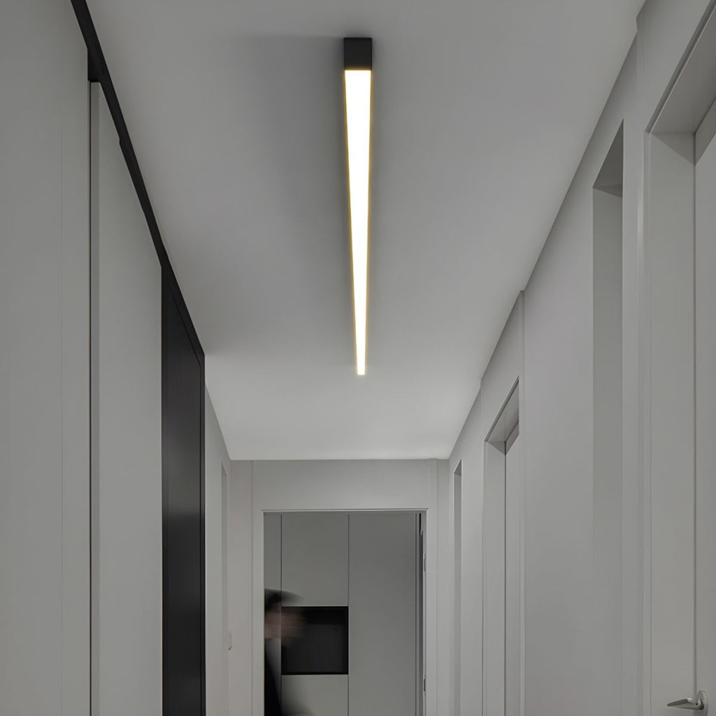 Minimalist Linear Metal Ceiling Light for Living Room — Ashbury Home & Living