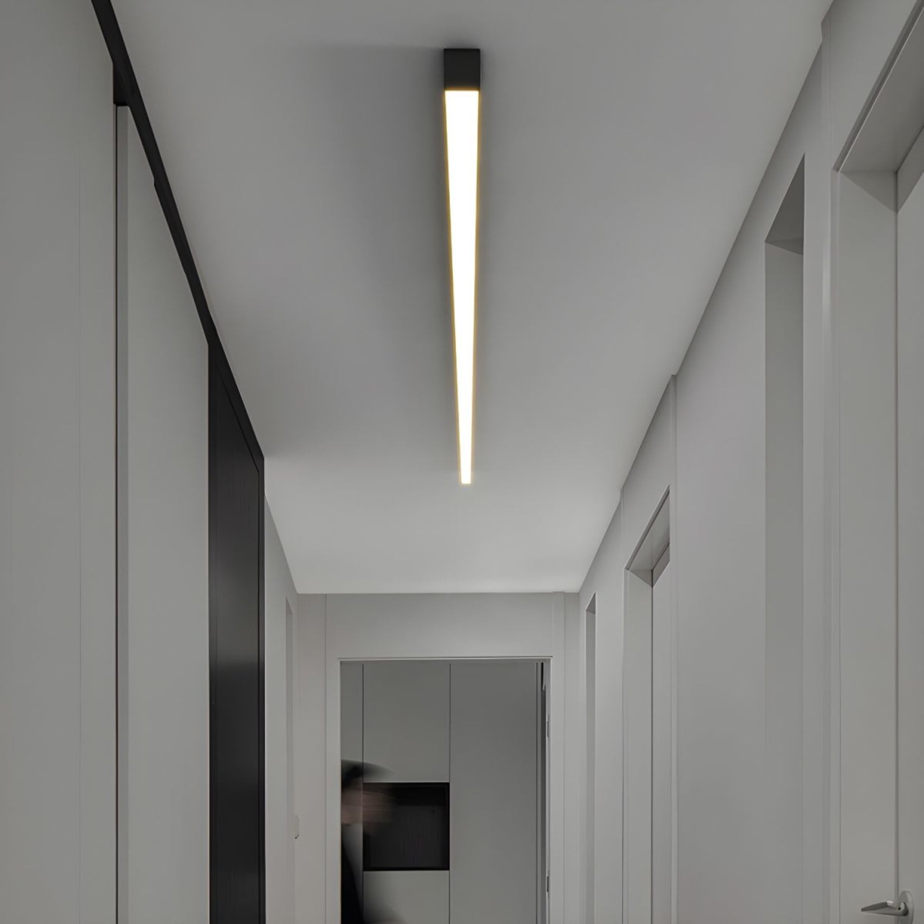 Minimalist Linear Metal Ceiling Light for Living Room — Ashbury Home & Living