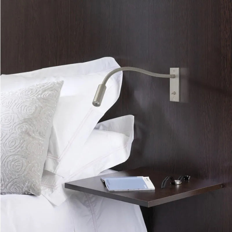 Modern Metal Wall Light for Bedroom and Home Office — Ashbury Home & Living