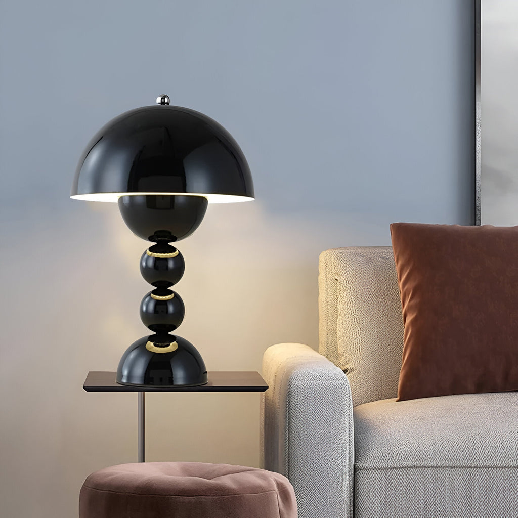 Wireless Bud Table Lamp With Stacked Sphere Base