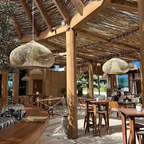 Handmade Rattan Pendant Lights With Woven Dome Shade