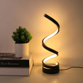 Modern Aluminium Table Lamp With USB Power — Ashbury Home & Living