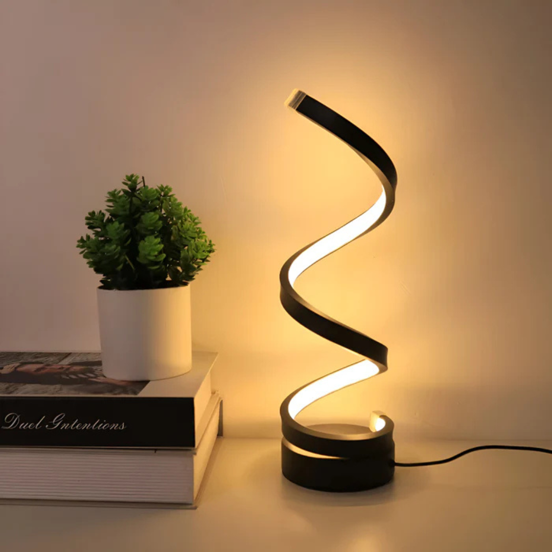 Modern Aluminium Table Lamp With USB Power — Ashbury Home & Living