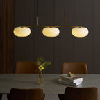 Modern Glass Pendant Light With Tri-Colour LED Glow — Ashbury Home & Living