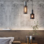 Industrial Concrete Pendant Light With Warm LED Glow — Ashbury Home & Living