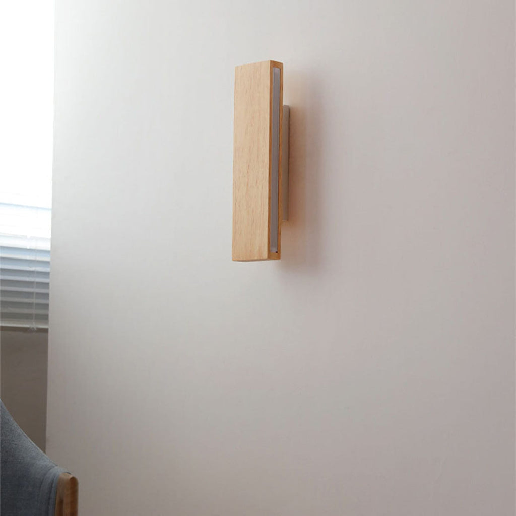 Modern Wood Wall Light for Living Room and Bedroom — Ashbury Home & Living