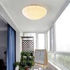 Modern Glass Flush Mount Ceiling Light — Ashbury Home & Living