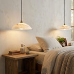 Modern Marble and Copper Pendant Light for Dining Room — Ashbury Home & Living