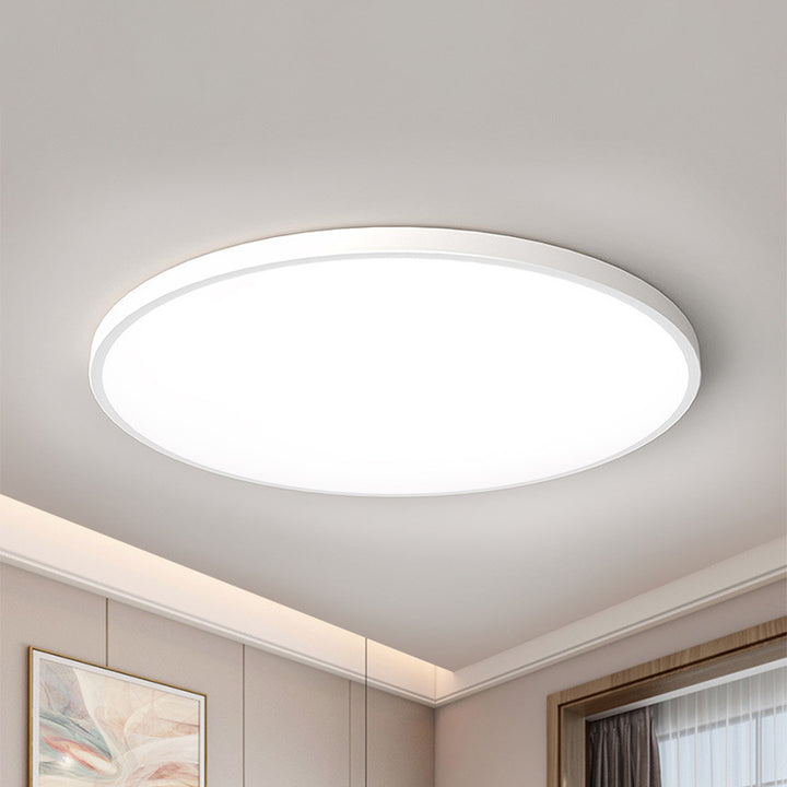 Minimalist Round LED Ceiling Light With Flush Mount Design
