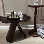 Butterfly Stool Solid Wood Bentwood Stool Mid-Century Design Armless Wooden Seat and Side Table for Living Room | Entrance and Bedroom