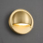 Contemporary Copper Wall Light With Dimmable Tri-Colour Glow — Ashbury Home & Living