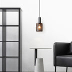 Industrial Concrete Pendant Light With Warm LED Glow — Ashbury Home & Living