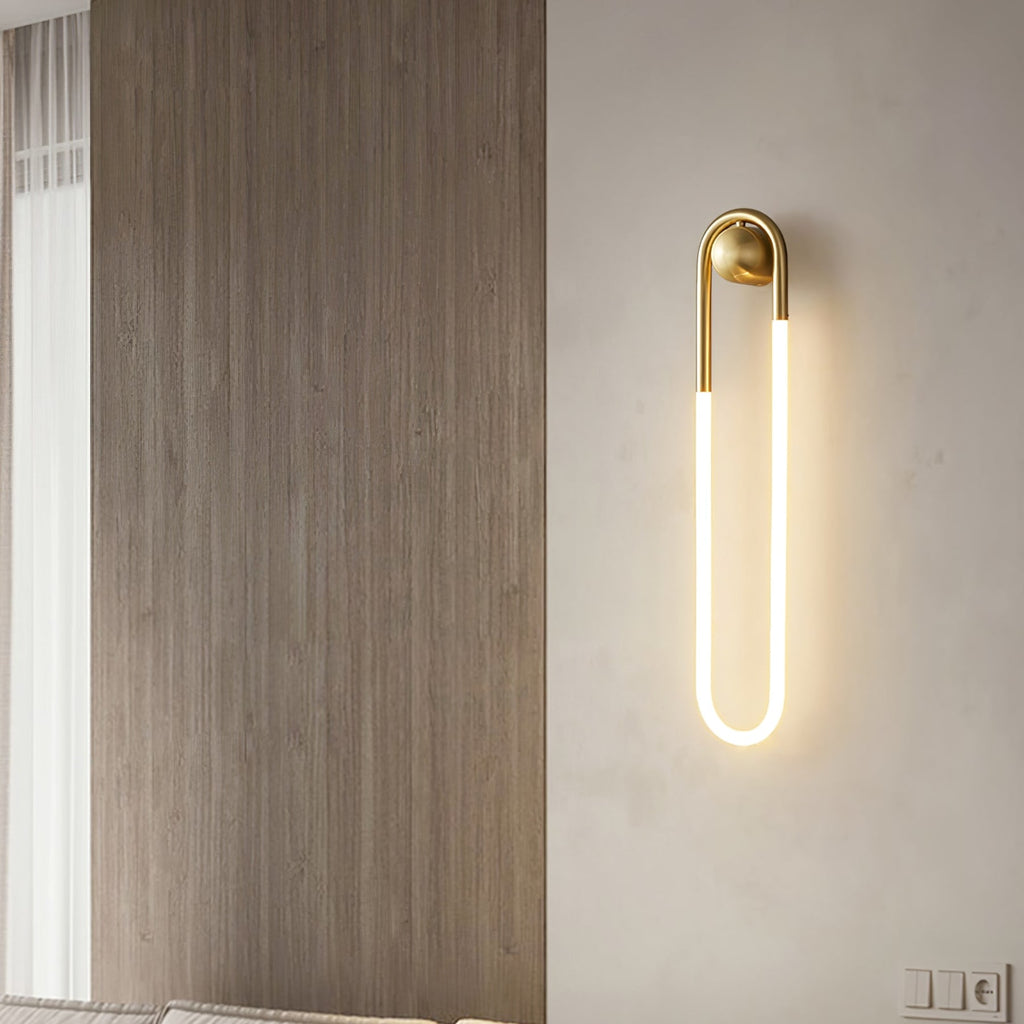 Minimalist Metal Wall Light for Living Room and Bedroom — Ashbury Home & Living
