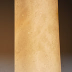 Modern Metal and Faux Alabaster Wall Light for Living Room — Ashbury Home & Living