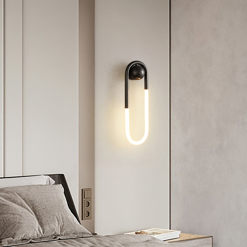 Minimalist Metal Wall Light for Living Room and Bedroom — Ashbury Home & Living