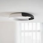 Modern Wood Flush Mount Ceiling Light for Living Room — Ashbury Home & Living
