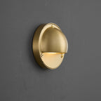 Contemporary Copper Wall Light With Dimmable Tri-Colour Glow — Ashbury Home & Living