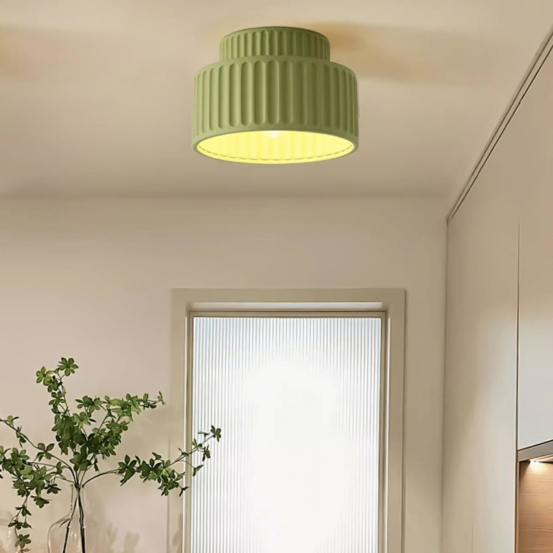 Modern Semi-Flush Ceiling Light for Living Room and Bedroom — Ashbury Home & Living