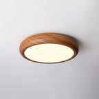 Scandinavian Wood Flush Mount Ceiling Light for Living Room — Ashbury Home & Living