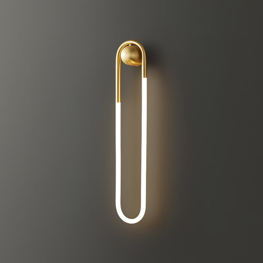 Minimalist Metal Wall Light for Living Room and Bedroom — Ashbury Home & Living