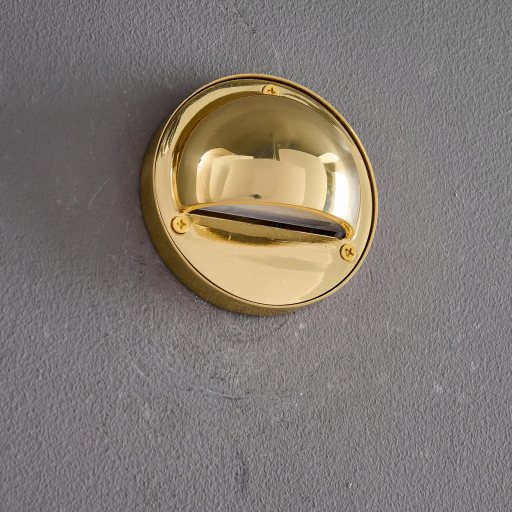 Contemporary Copper Wall Light With Dimmable Tri-Colour Glow — Ashbury Home & Living