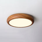 Scandinavian Wood Flush Mount Ceiling Light for Living Room — Ashbury Home & Living