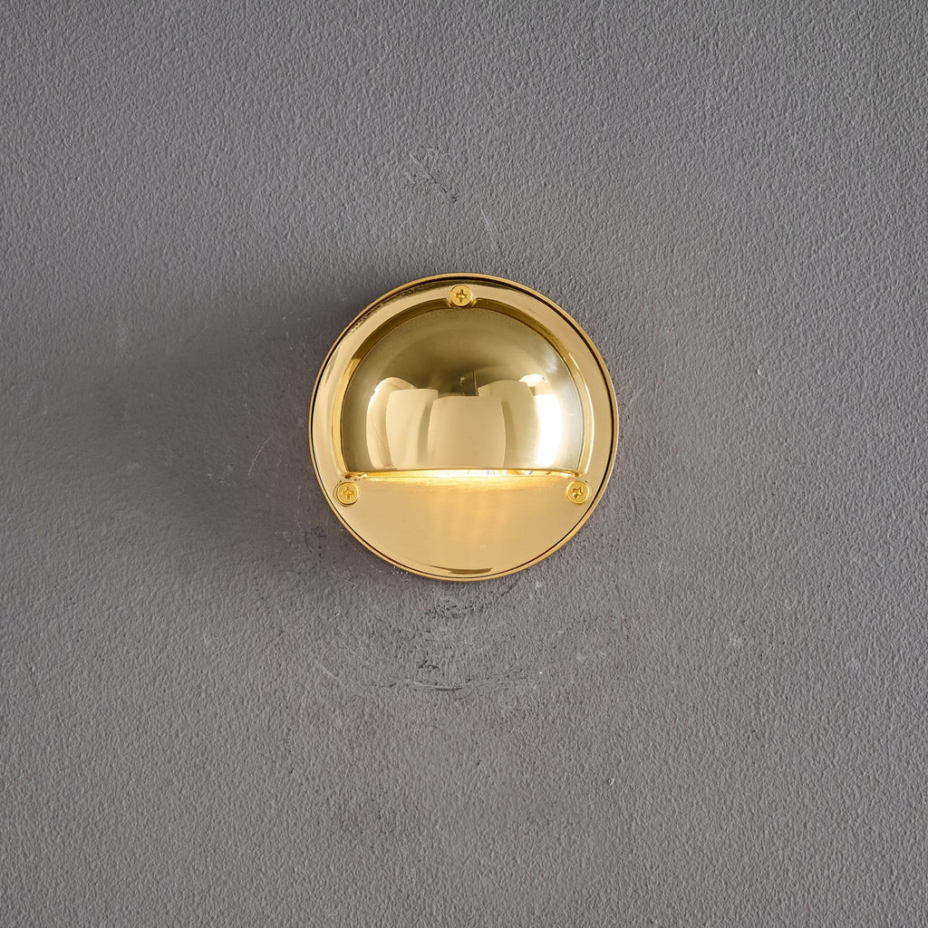 Contemporary Copper Wall Light With Dimmable Tri-Colour Glow — Ashbury Home & Living