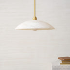 Modern Marble and Copper Pendant Light for Dining Room — Ashbury Home & Living