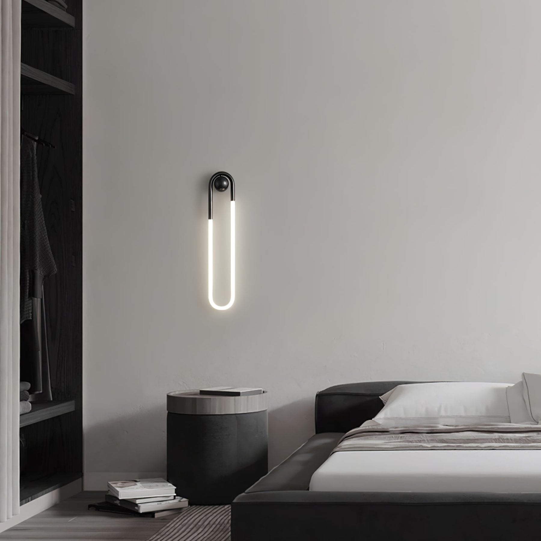 Minimalist Metal Wall Light for Living Room and Bedroom — Ashbury Home & Living