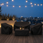 Water Repellent Garden Furniture Cover Dust and Leaf Protection Patio Set Cover for Outdoor Tables | Chairs and Seating Groups