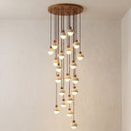 Contemporary Travertine Stone Pendant Light With Dimmable Glow — Ashbury Home & Living