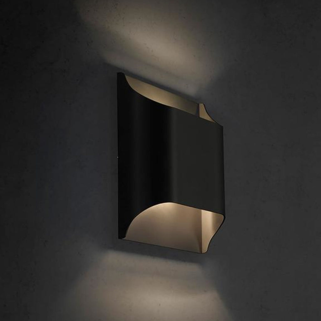 Modern Brass Wall Light With Warm LED Glow for Living Room — Ashbury Home & Living